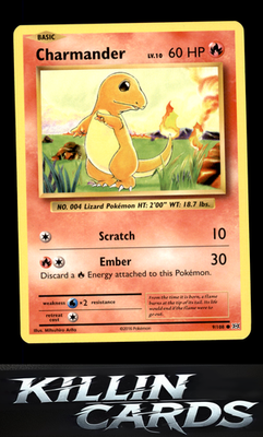 Charmander 9/108 Pokemon Common XY - Evolutions Card NM