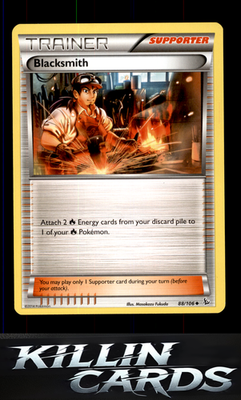 Blacksmith 88/106 Pokemon Uncommon XY - Flashfire Card LP