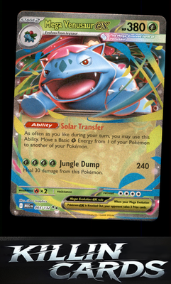 Mega Venusaur ex - 003/132 003/132 Pokemon Double Rare ME01: Mega Evolution Card