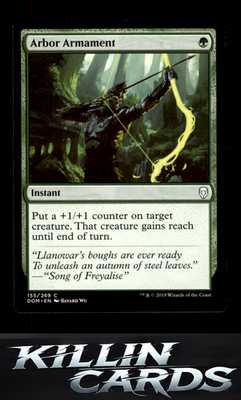 Arbor Armament 155 Magic C Dominaria Card NM