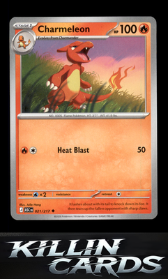 Charmeleon 021/217 Pokemon Uncommon ME: Ascended Heroes Card NM