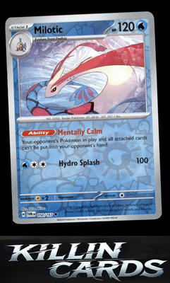 Reverse Holofoil Milotic 050/167 Pokemon Uncommon SV06: Twilight Masquerade Card