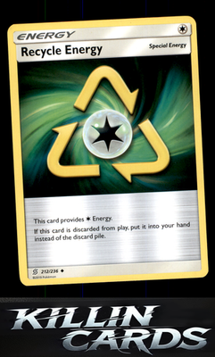 Recycle Energy 212/236 Pokemon Uncommon SM - Unified Minds Card NM