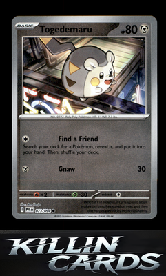 Reverse Holofoil Togedemaru - 073/094 073/094 Pokemon Common ME02: Phantasmal Fl