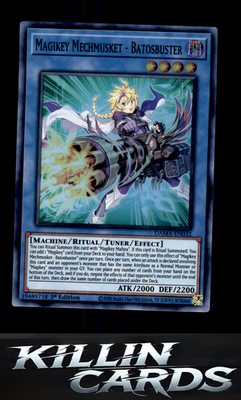 Magikey Mechmusket - Batosbuster DAMA-EN032 YuGiOh Super Rare Dawn of Majesty Ca