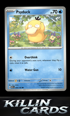 Psyduck - 054/165 054/165 Pokemon Common SV: Scarlet & Violet 151 Card NM