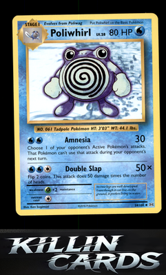 Poliwhirl 24/108 Pokemon Uncommon XY - Evolutions Card LP