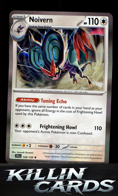 Noivern 128/159 Pokemon Rare SV09: Journey Together Card NM