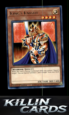 1st Edition King's Knight (CR) KICO-EN027 YuGiOh Collector's Rare King's Court C