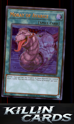 1st Edition Moray of Avarice POTE-EN084 YuGiOh Ultra Rare Power of the Elements