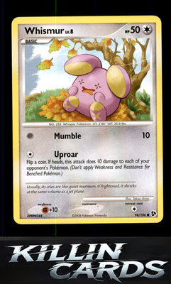 Whismur 94/106 Pokemon Common Great Encounters Card LP