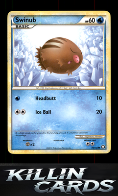 Swinub 79/102 Pokemon Common Triumphant Card NM