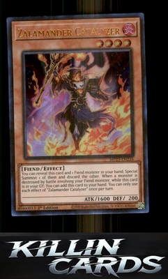 1st Edition Zalamander Catalyzer MP23-EN216 YuGiOh Ultra Rare 25th Anniversary T
