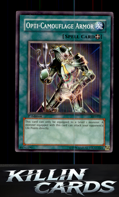 1st Edition Opti-Camouflage Armor AST-035 YuGiOh Common Ancient Sanctuary Card N