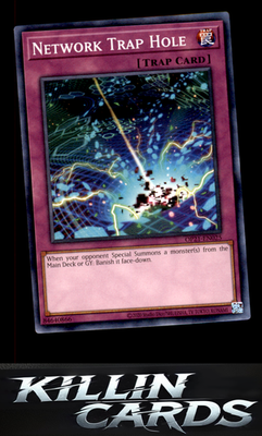 Network Trap Hole OP21-EN025 YuGiOh Common OTS Tournament Pack 21 Card NM