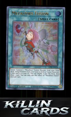 Metalfoes Fusion GFTP-EN118 YuGiOh Ultra Rare Ghosts From the Past Card NM