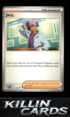 Jacq - 175/198 175/198 Pokemon Uncommon SV01: Scarlet & Violet Base Set Card NM