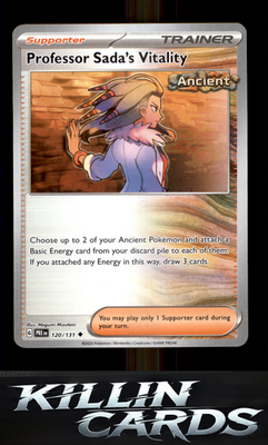 Professor Sada's Vitality 120/131 Pokemon Uncommon SV: Prismatic Evolutions Card
