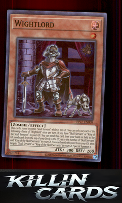 Wightlord OP27-EN008 YuGiOh Super Rare OTS Tournament Pack 27 Card NM