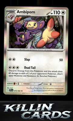 Ambipom - 079/094 079/094 Pokemon Rare ME02: Phantasmal Flames Card NM