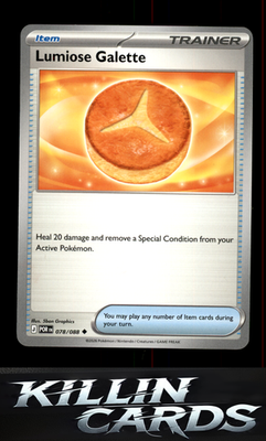 Lumiose Galette 078/088 Pokemon Uncommon ME03: Perfect Order Card NM
