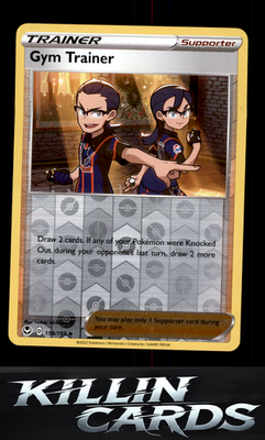 Reverse Holofoil Gym Trainer 158/195 Pokemon Uncommon SWSH12: Silver Tempest Car