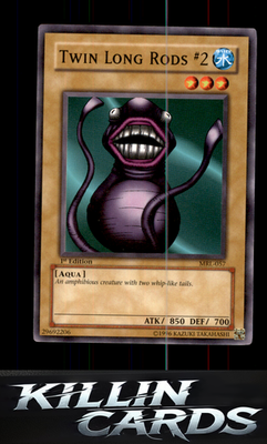 1st Edition Twin Long Rods #2 MRL-057 YuGiOh Common Magic Ruler Card NM