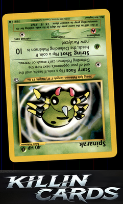 Spinarak 075/111 Pokemon Common Neo Genesis Card LP