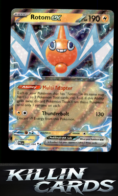 Rotom ex - 029/094 029/094 Pokemon Double Rare ME02: Phantasmal Flames Card NM