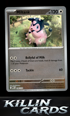 Reverse Holofoil Miltank 106/132 Pokemon Common ME01: Mega Evolution Card NM