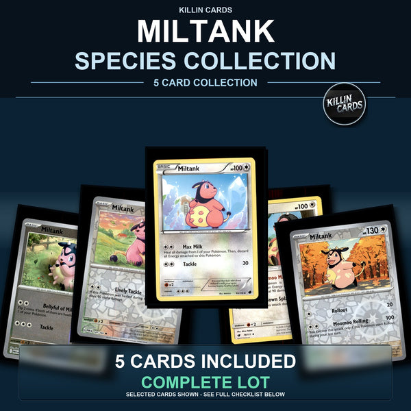 Pokemon TCG Miltank Species Collection 5 Different Cards