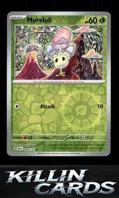 Morelull 008/191 Pokemon Common SV08: Surging Sparks Card NM