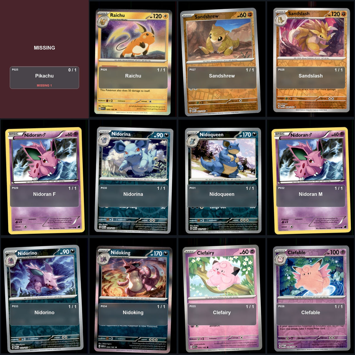 Pokemon TCG Generation 1 Kanto Pokemon Pokedex Set 148 Cards Collection
