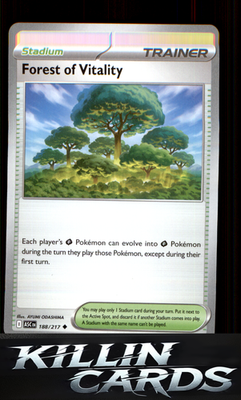 Forest of Vitality 188/217 Pokemon Uncommon ME: Ascended Heroes Card NM
