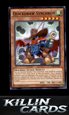 1st Edition Quickdraw Synchron SDSE-EN005 YuGiOh Common Structure Deck: Synchron