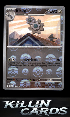 Klang (Poke Ball Pattern) 062/086 Pokemon Common SV: Black Bolt Card NM