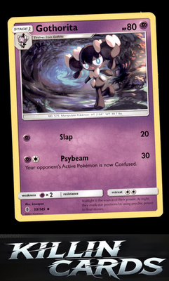 Gothorita 53/145 Pokemon Uncommon SM - Guardians Rising Card LP