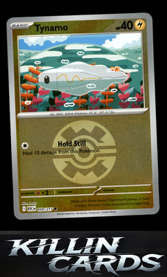 Reverse Holofoil Tynamo (Quick Ball) 059/217 Pokemon Common ME: Ascended Heroes