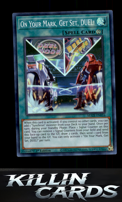 On Your Mark, Get Set, DUEL! (CR) MAZE-EN016 YuGiOh Collector's Rare Maze of Mem