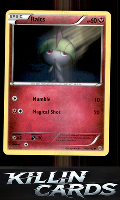 Ralts (100) 100/162 Pokemon Common XY - BREAKthrough Card NM