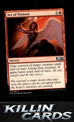 Act of Treason 127 Magic C Core Set 2019 Card NM
