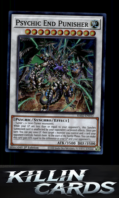 1st Edition Psychic End Punisher (PCR) RA02-EN032 YuGiOh Prismatic Collector's R