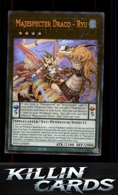1st Edition Majespecter Draco - Ryu PHNI-EN049 YuGiOh Ultra Rare Phantom Nightma