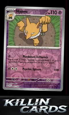 Reverse Holofoil Hypno 083/198 Pokemon Uncommon SV01: Scarlet & Violet Base Set