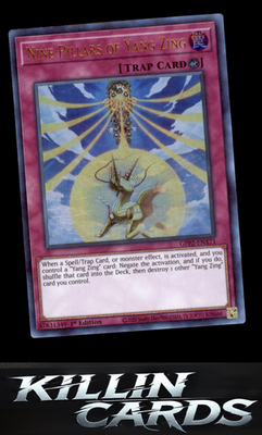 1st Edition Nine Pillars of Yang Zing GFP2-EN171 YuGiOh Ultra Rare Ghosts From t