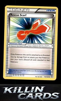 Rescue Scarf 115/124 Pokemon Uncommon Dragons Exalted Card LP