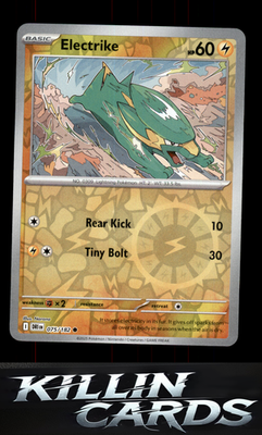 Reverse Holofoil Electrike - 075/182 075/182 Pokemon Common SV10: Destined Rival
