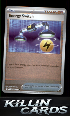 Reverse Holofoil Energy Switch 115/132 Pokemon Common ME01: Mega Evolution Card