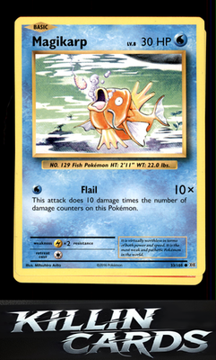 Magikarp 33/108 Pokemon Common XY - Evolutions Card LP