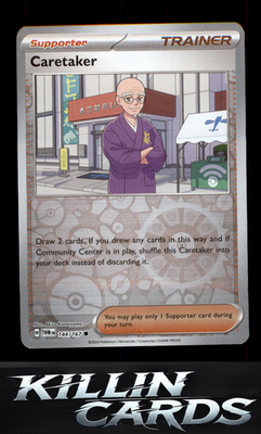 Reverse Holofoil Caretaker - 144/167 144/167 Pokemon Common SV06: Twilight Masqu
